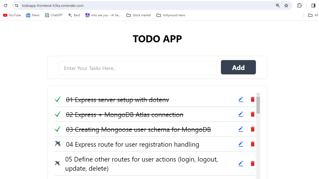 Todo App